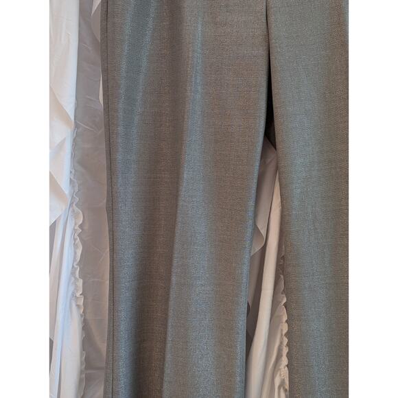 Body by Victoria The Christie Fit Size 12 Silver Four Pocket Wide Leg - Picture 6 of 16